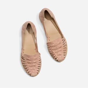 Nisolo Womens Tan Casual Flats Size 6.5 Medium (B, M)